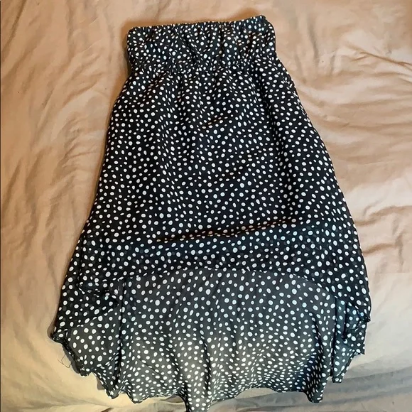 Ardene | Strapless flowy polka dots dress - Picture 1 of 6